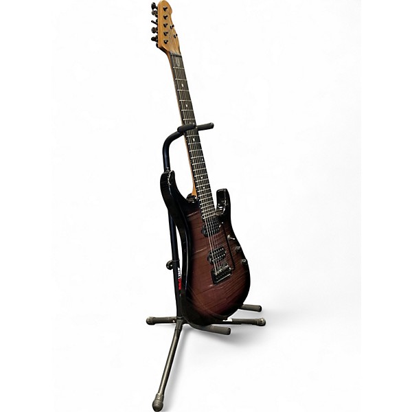 Used Sterling by Music Man Sterling JP157D John Petrucci Signature DiMarzio Purple Solid Body Electric Guitar