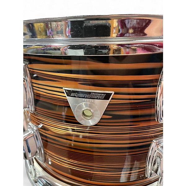 Vintage 1970s Ludwig 4 Piece standard s 300 bronze strata Drum Kit