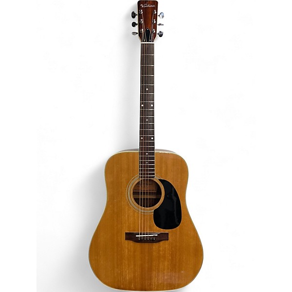 Used Ventura V696 Natural Acoustic Guitar