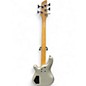 Used Fernandes GRAVITY Silver Electric Bass Guitar