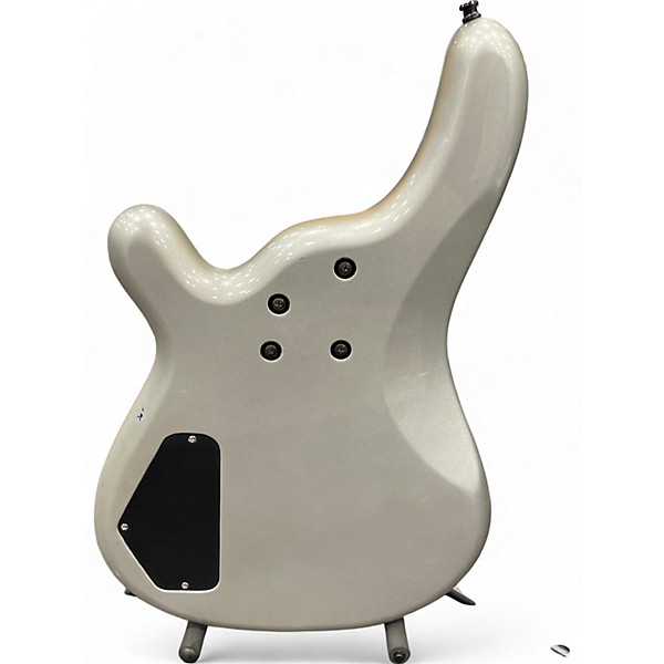 Used Fernandes GRAVITY Silver Electric Bass Guitar