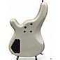 Used Fernandes GRAVITY Silver Electric Bass Guitar