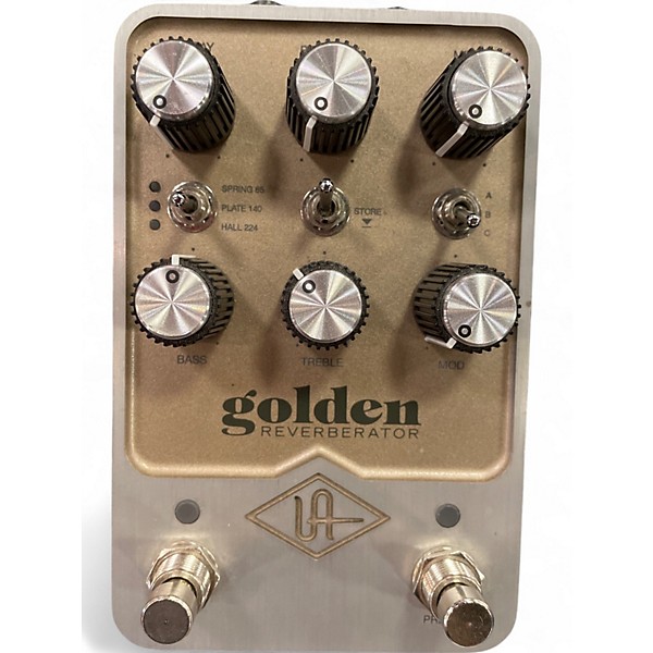 Used Universal Audio GOLDEN REVERBERATOR Effect Pedal