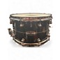 Used Pearl 14X8 hybrid exotic snare drum Black Drum thumbnail