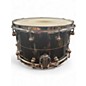 Used Pearl 14X8 hybrid exotic snare drum Black Drum
