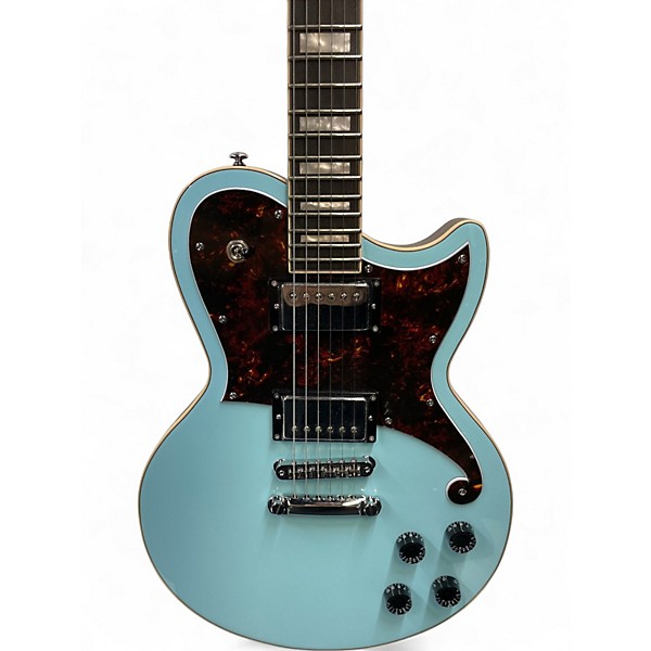 Used D'Angelico Premier Atlantic Pelham Blue Solid Body Electric Guitar