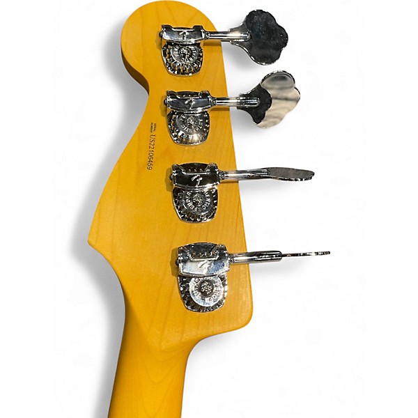 Used 2022 Fender American Professional II Jazz Bass Sunburst Electric Bass Guitar