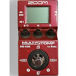 Used Zoom ZMS60B Multistomp Bass Bass Effect Pedal