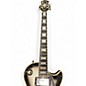 Used Epiphone 1955 Les Paul Custom Black and Silver Solid Body Electric Guitar
