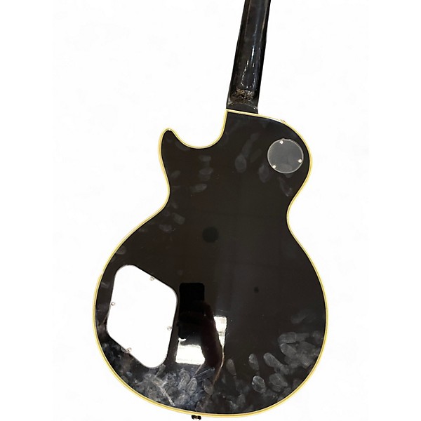 Used Epiphone 1955 Les Paul Custom Black and Silver Solid Body Electric Guitar