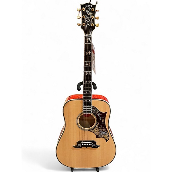 Used Gibson Doves In Flight Natural Acoustic Guitar