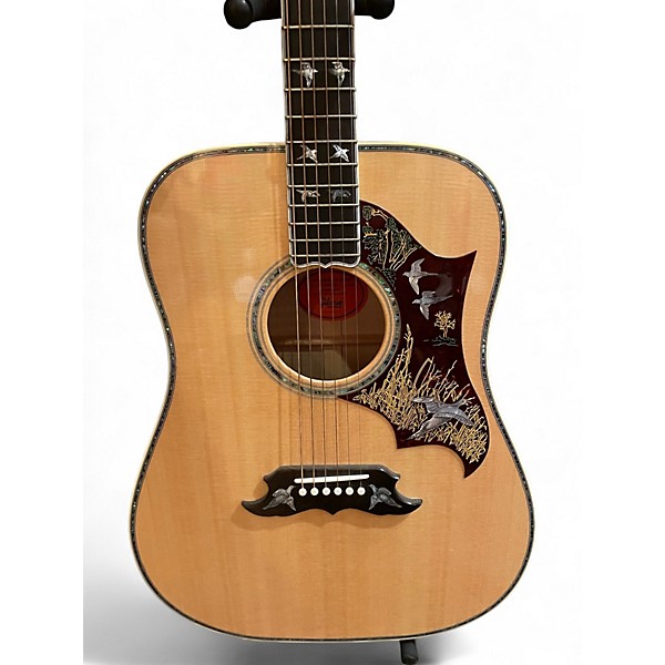 Used Gibson Doves In Flight Natural Acoustic Guitar