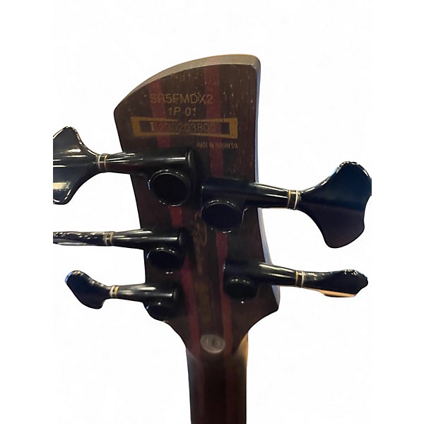 Used Ibanez SR5FMDX2 Natural Electric Bass Guitar