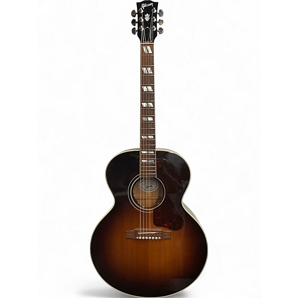 Used Gibson J185 2 Color Sunburst Acoustic Guitar 2 Color