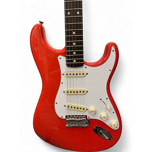 Used Fender WW10 Relic '61 Stratocaster Aged Fiesta Red Solid Body Electric Guitar