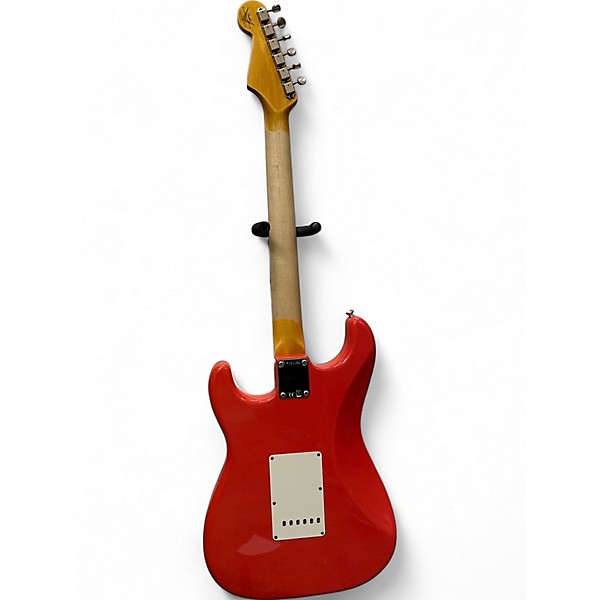 Used Fender WW10 Relic '61 Stratocaster Aged Fiesta Red Solid Body Electric Guitar