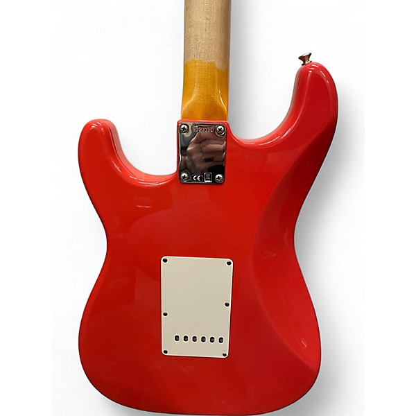 Used Fender WW10 Relic '61 Stratocaster Aged Fiesta Red Solid Body Electric Guitar