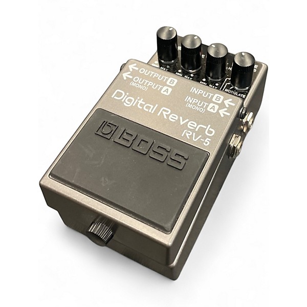 Used BOSS RV5 Digital Reverb Effect Pedal