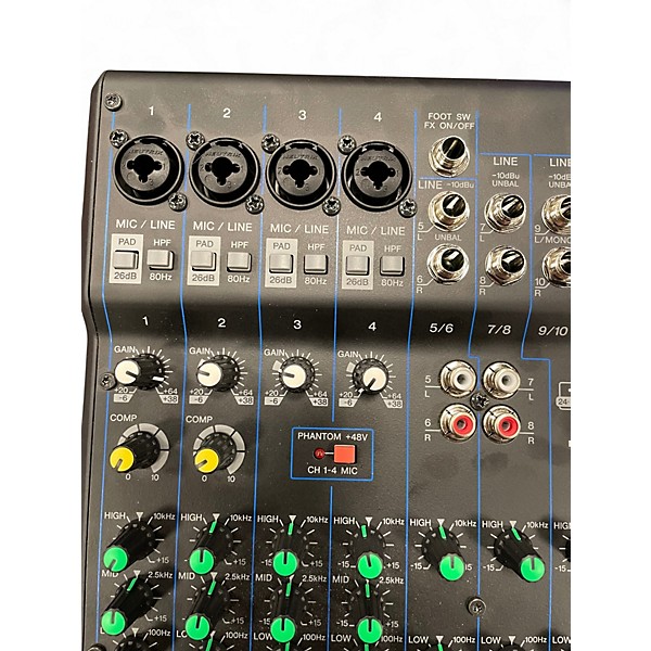 Used Yamaha MG10XU Powered Mixer