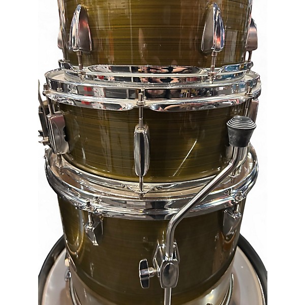 Used TAMA 5 Piece Imperialstar Hairline Gold Drum Kit