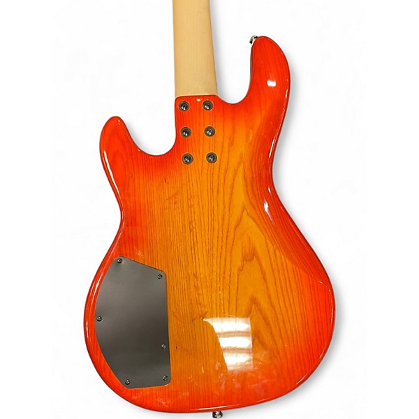 Used G&L Tribute L2500 5 String ORANGE  Electric Bass Guitar