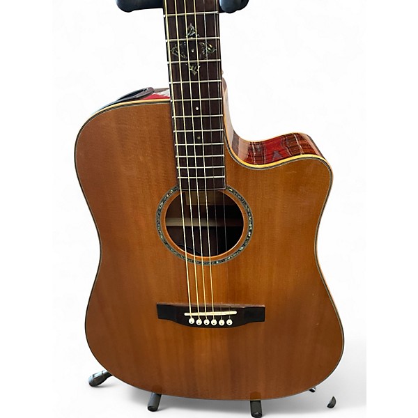 Used Morgan Monroe MGC-1N Natural Acoustic Electric Guitar