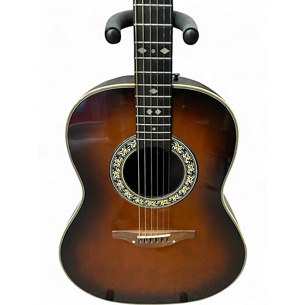 Used 1970s Ovation 1112-1 Sunburst Acoustic Guitar Sunburst