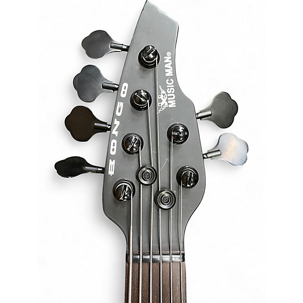 Used Miscellaneous Round Body 6-string Satin Black Electric Bass Guitar