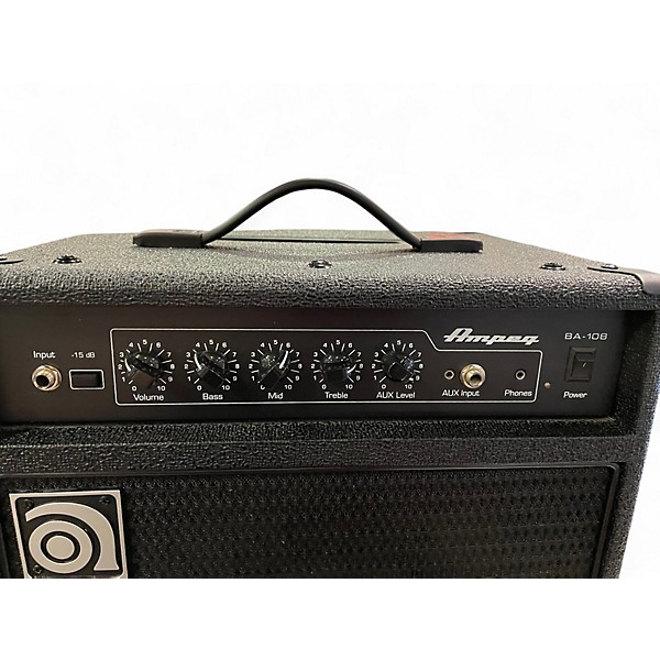 Used Ampeg BA108V2 25W 1x8 Bass Combo Amp | Guitar Center