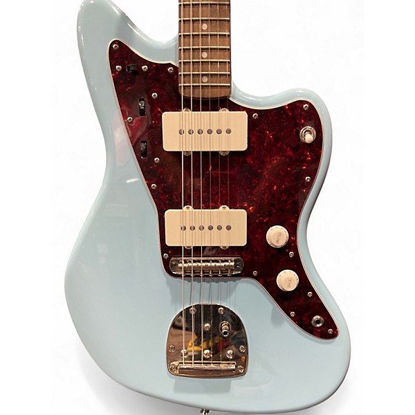 Used Squier Classic Vibe 60s Jazzmaster Daphne Blue Solid Body Electric Guitar
