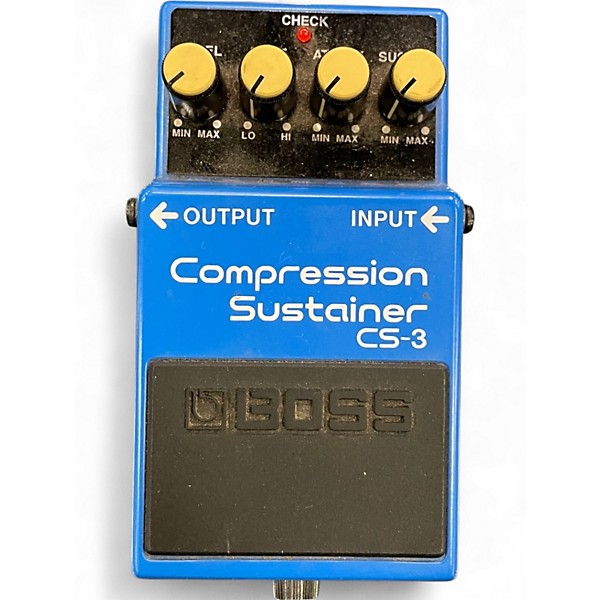 Used BOSS CS3 Compressor Sustainer Effect Pedal | Guitar Center