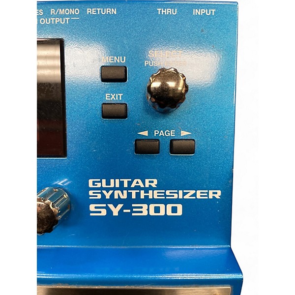 Used BOSS SY300 Guitar Synthesizer Effect Pedal