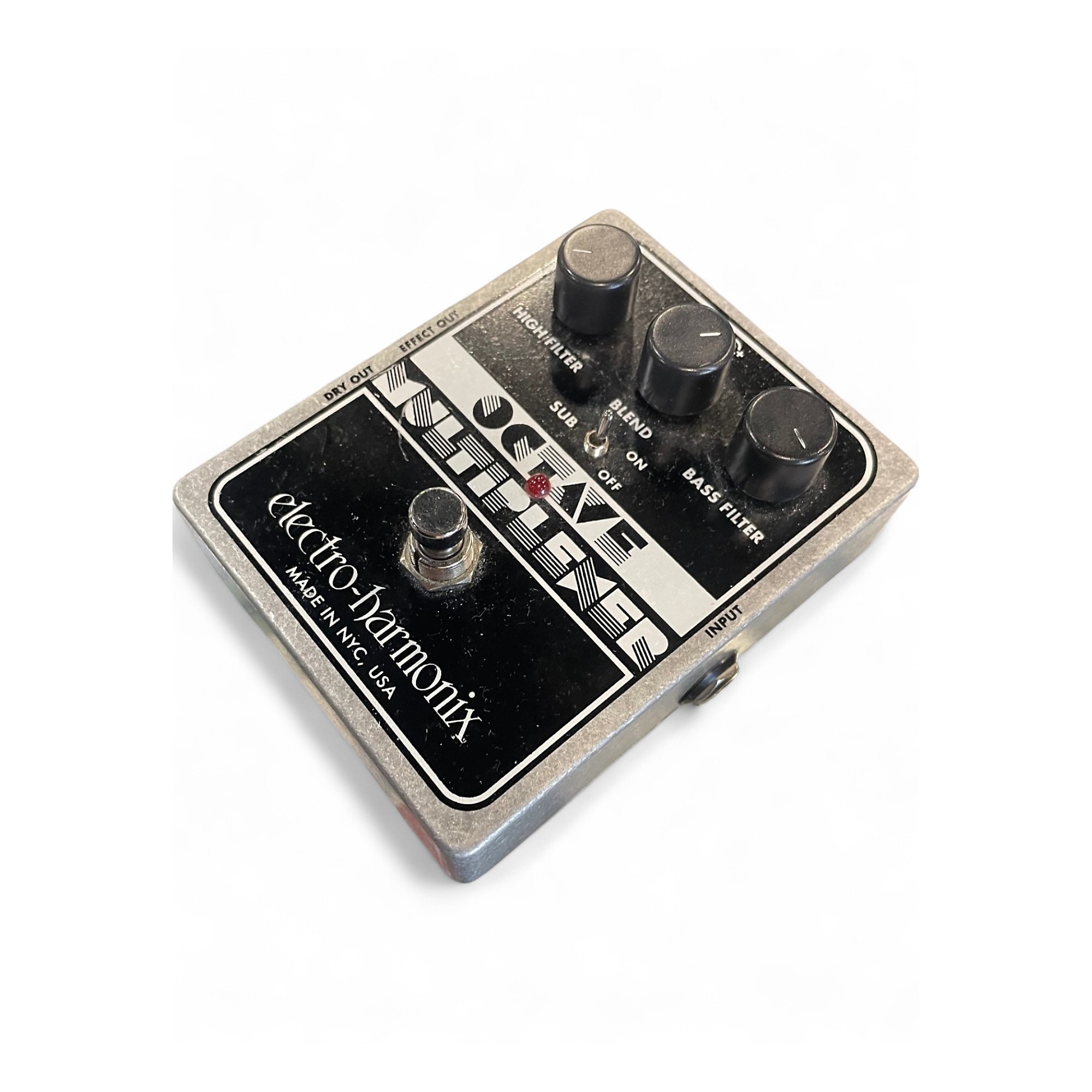 Used Electro-Harmonix Octave Multiplexer Effect Pedal
