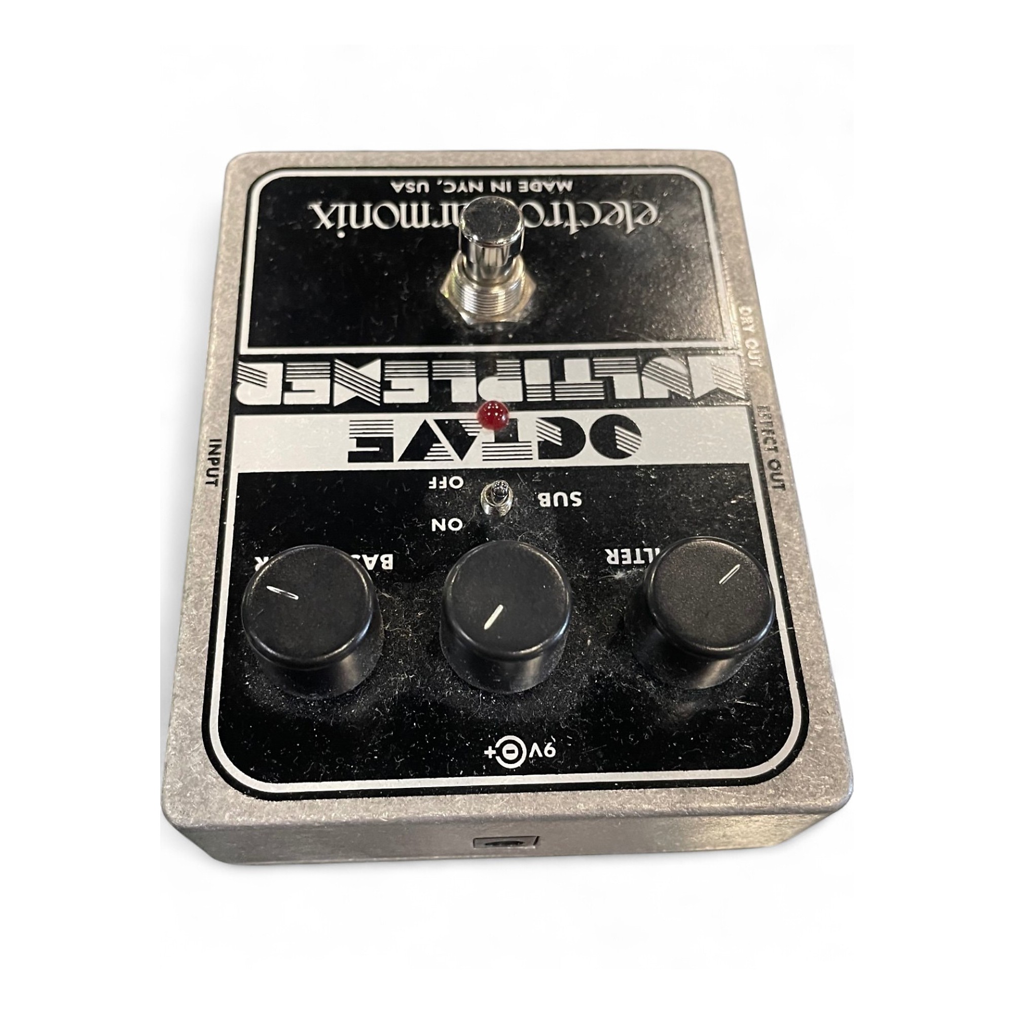 Used Electro-Harmonix Octave Multiplexer Effect Pedal
