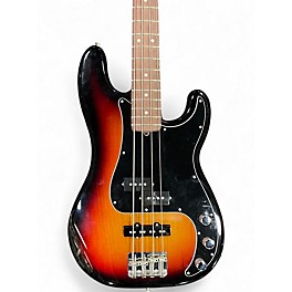 Used 2021 Fender American Performer Precision Bass 2 Color Sunburst Electric Bass Guitar