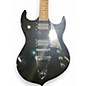 Used Silvertone Paul Stanley PSSN1 Black Solid Body Electric Guitar thumbnail