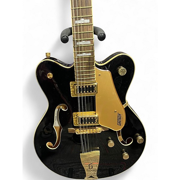 Used Gretsch Guitars G5422G-12 Black Hollow Body Electric Guitar