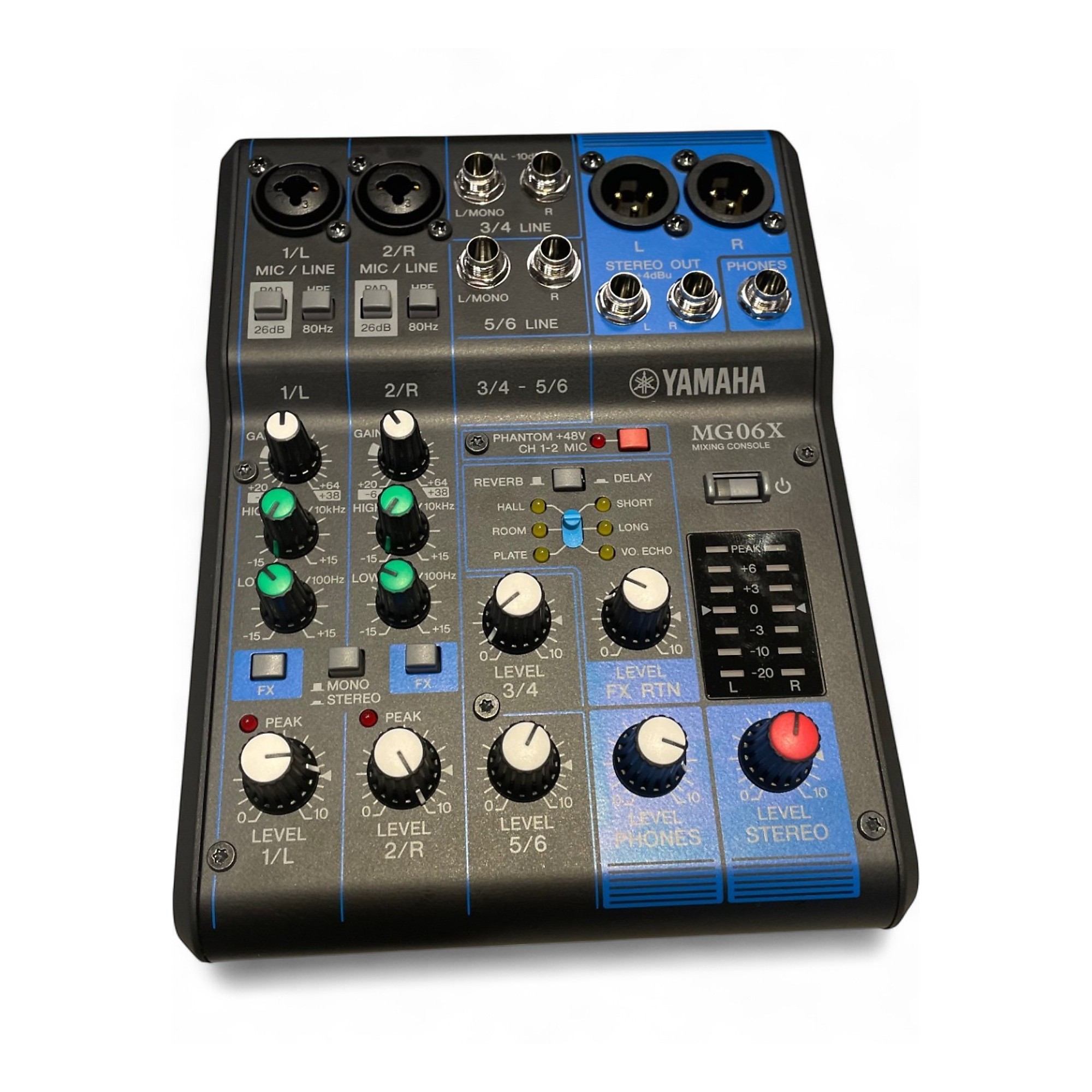 使用感のない美品です！！ YAMAHA MG06X ミキサー 本体 Amazon.com: YAMAHA MG06X 6-Input Compact Stereo Mixer with