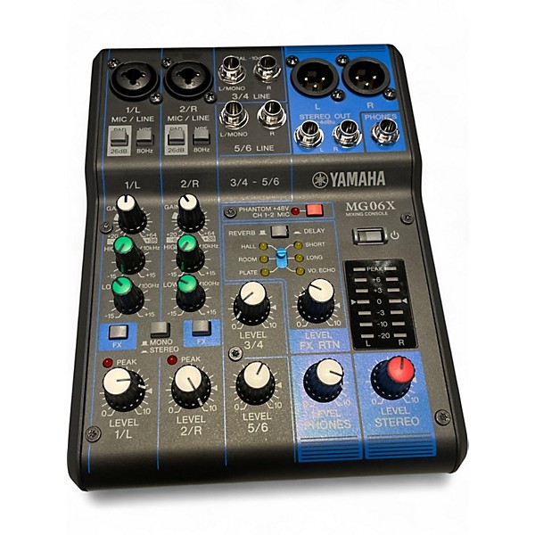 使用感のない美品です！！ YAMAHA MG06X ミキサー 本体 Yamaha MG06X Mixer | FrontEndAudio.com