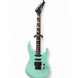 Used Bently Series 10 Teal Solid Body Electric Guitar