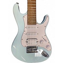 Used Mitchell TD100 Short Scale ICEY BLUE Solid Body Electric Guitar