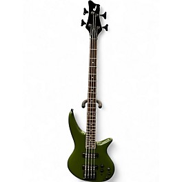 Used Jackson SPECTRA SBX IV Green Electric Bass Guitar