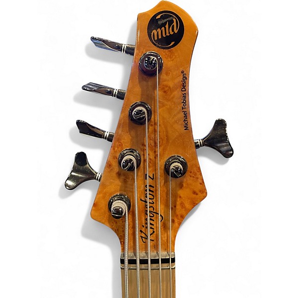 Used MTD Kingston Z5 Natural Electric Bass Guitar