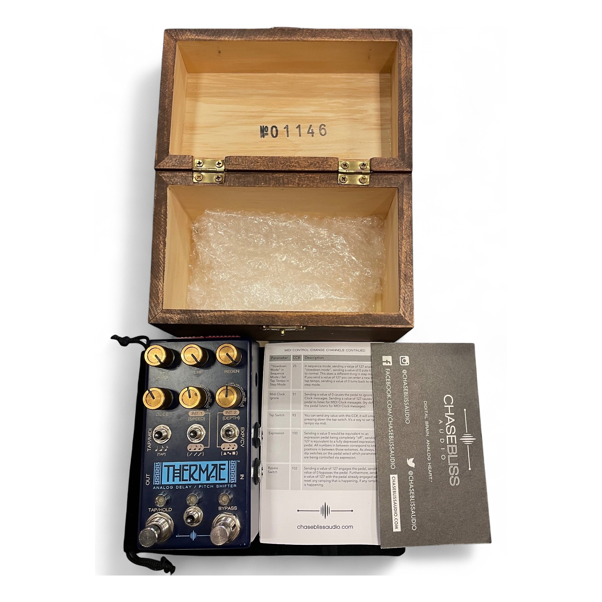 Used Chase Bliss Audio Thermae Effect Pedal | Guitar Center