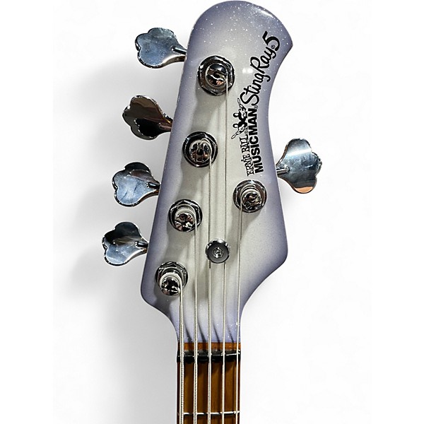 Used Ernie Ball Music Man STING RAY SPECIAL 5 H Snowy Night Electric Bass Guitar