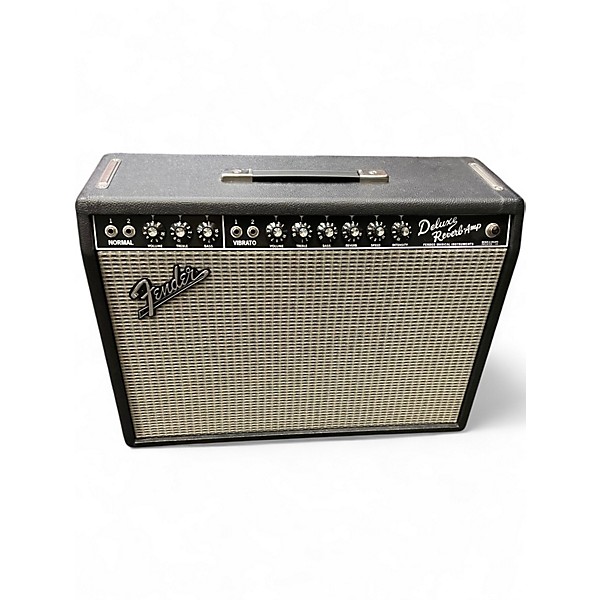 Used Fender 1965 Reissue Deluxe Reverb 22W 1x12 Tube Guitar Combo Amp