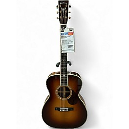 Used Eastman E40OM-TC-SB 2 Color Sunburst Acoustic Electric Guitar
