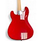Used Squier Mini Precision Bass Dakota Red Electric Bass Guitar