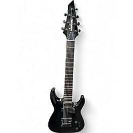 Used Jackson JS22-7 Dinky 7 String Black Solid Body Electric Guitar