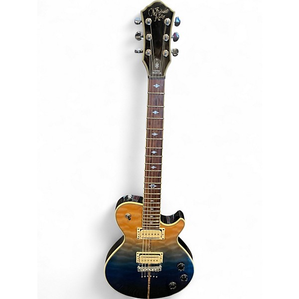 Used Michael Kelly PATRIOT MOD SHOP INSTINCT INSTINCT CUSTOM COLLECTION BLUE FADE Solid Body Electric Guitar